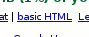 basic HTML